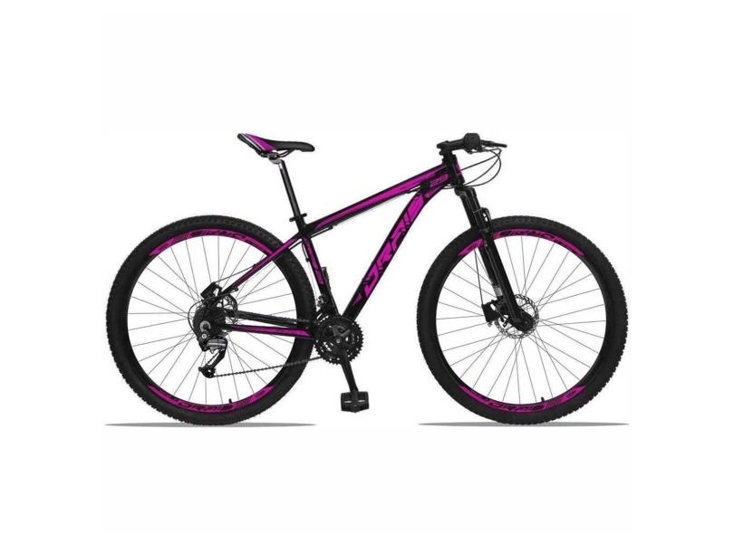 Bicicleta Aro 29 Drais 27 Marchas Câmbio Shimano 32r-Unissex