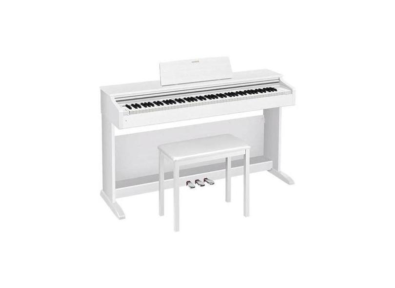 Piano Digital Casio Celviano Ap-270 Branco Com Estante Ap270