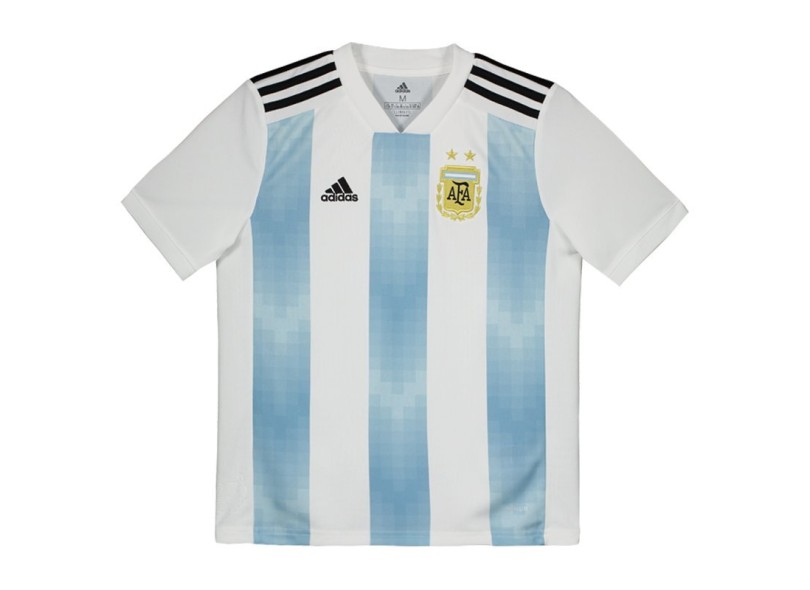 Camisa Torcedor infantil Argentina I 2018 Adidas