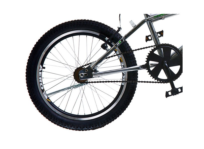 Bicicleta BMX Colli Bikes Aro 20 Cross Extreme Cromada