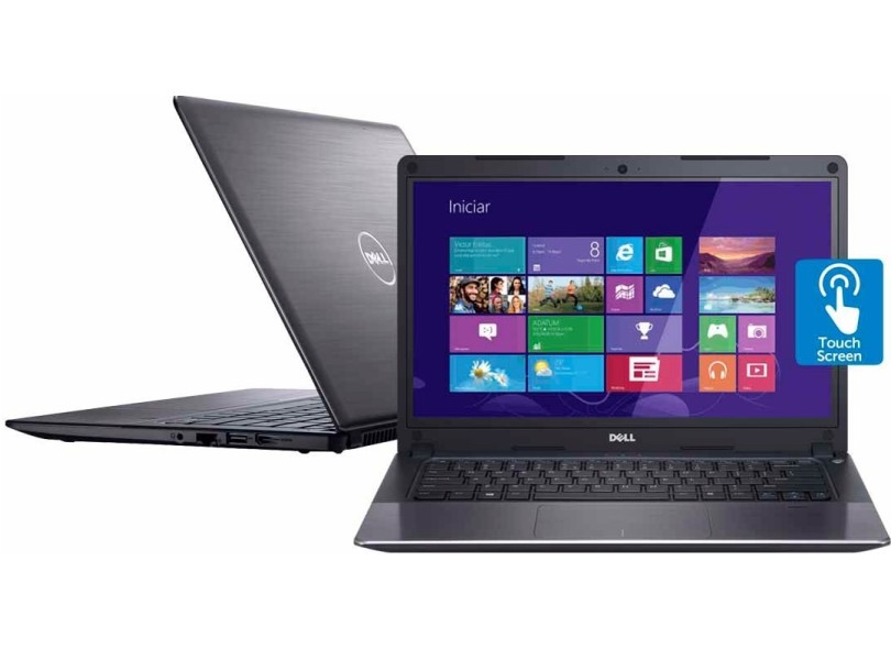 Notebook Dell Vostro Intel Core i7 4510U 4ª Geração 8GB de RAM HD 500 GB LED 14" GeForce GT 740M Windows 8.1 5470