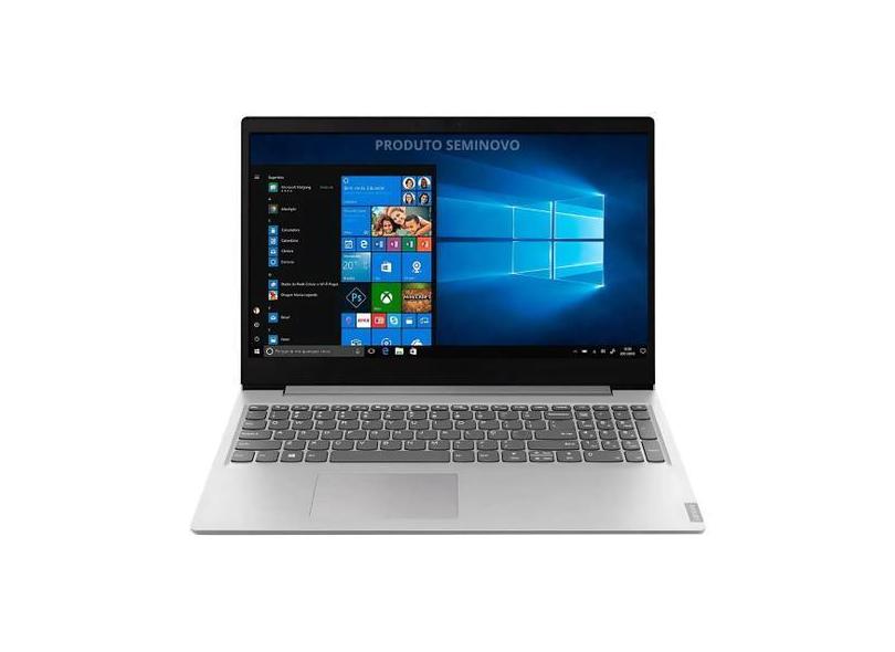 Notebook Lenovo Ideapad  i3 8 8GB DDR4 SSD 256GB, 15,6 - Positivo