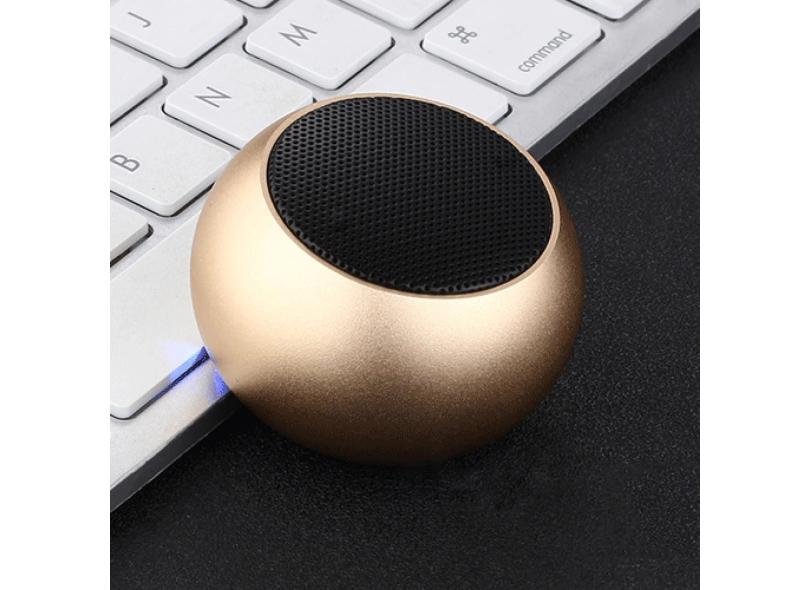 Mini Caixa De Som Sem Fio Bluetooth Amplificadora Metal Com O Melhor ...