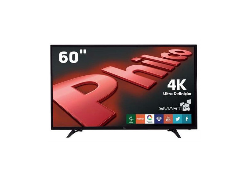Smart TV TV LED 60" Philco 4K PH60D16DSGWN