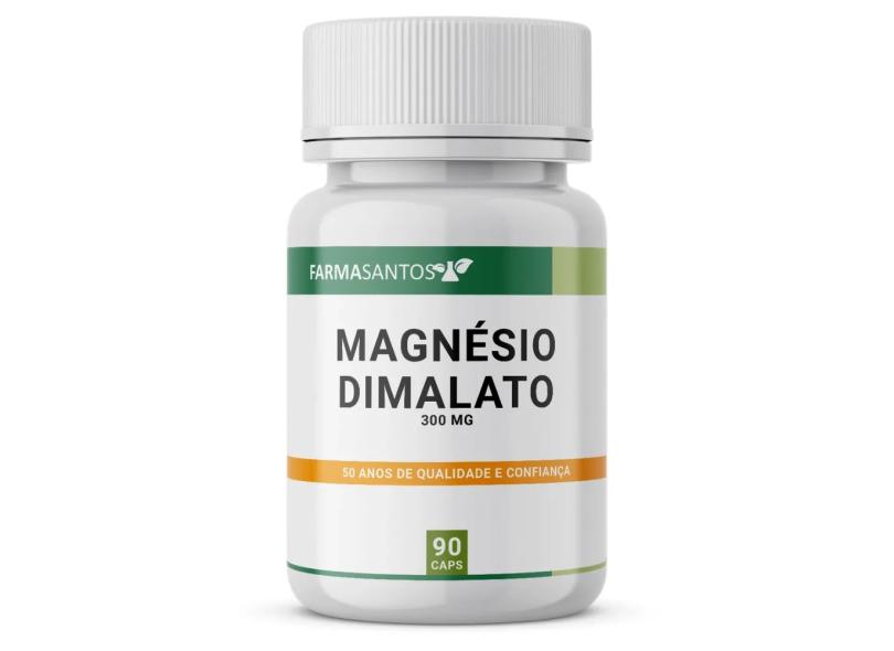 Evitar Câimbras Magnésio Dimalato 300mg 90 Cápsulas com o Melhor Preço ...