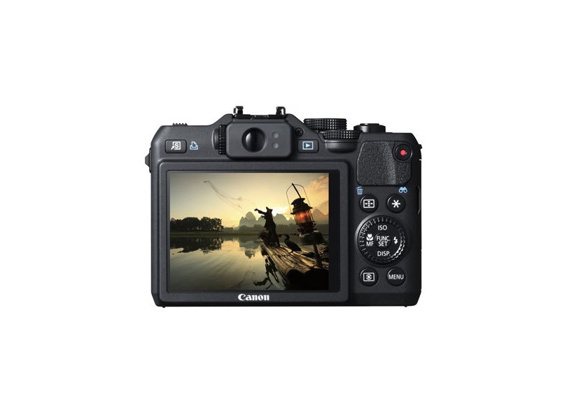 Câmera Digital Canon Powershot 12,1 mpx Full HD G15