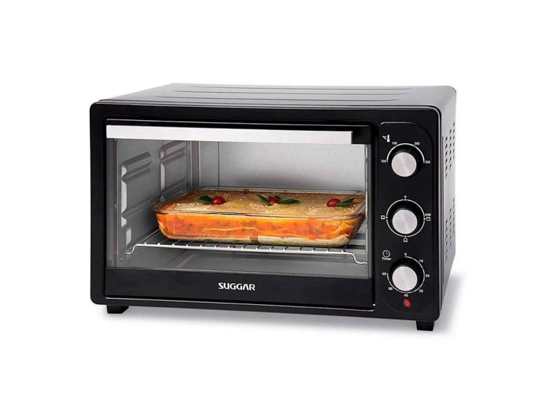 Forno Elétrico Bancada 42 Litros Fe4202Pt Suggar Preto 220V