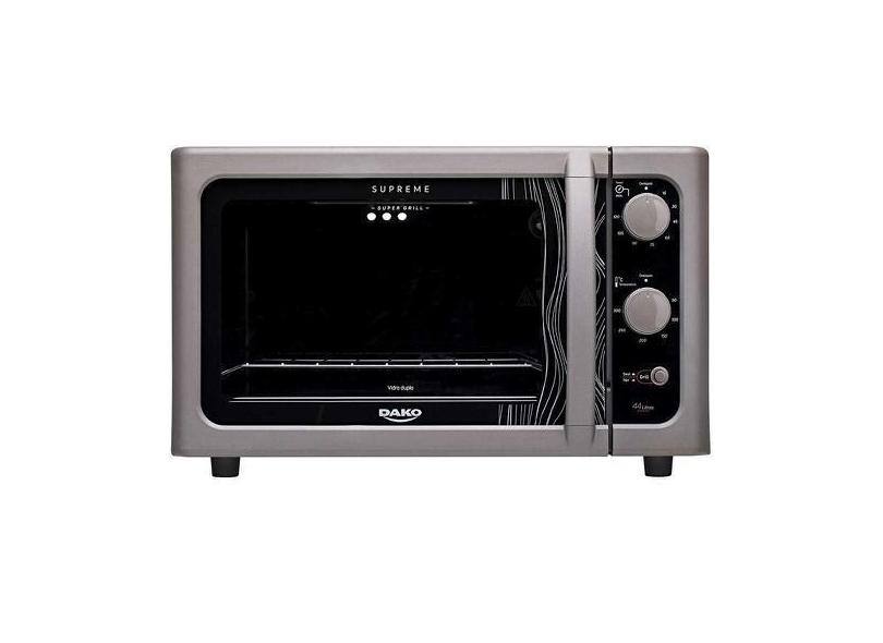 Forno Elatrico Supreme De Bancada 1750W 44 Litros Dako