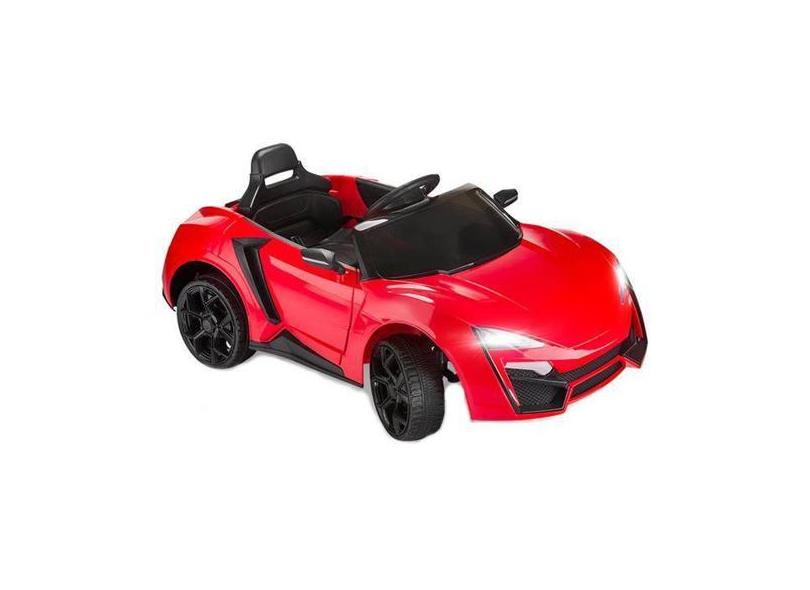 Mini Carro Elétrico Infantil Speed 12V Vermelho - Multikids