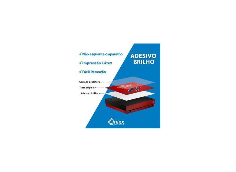 Skin xbox one X Adesiva Argentina em Promoção na Americanas