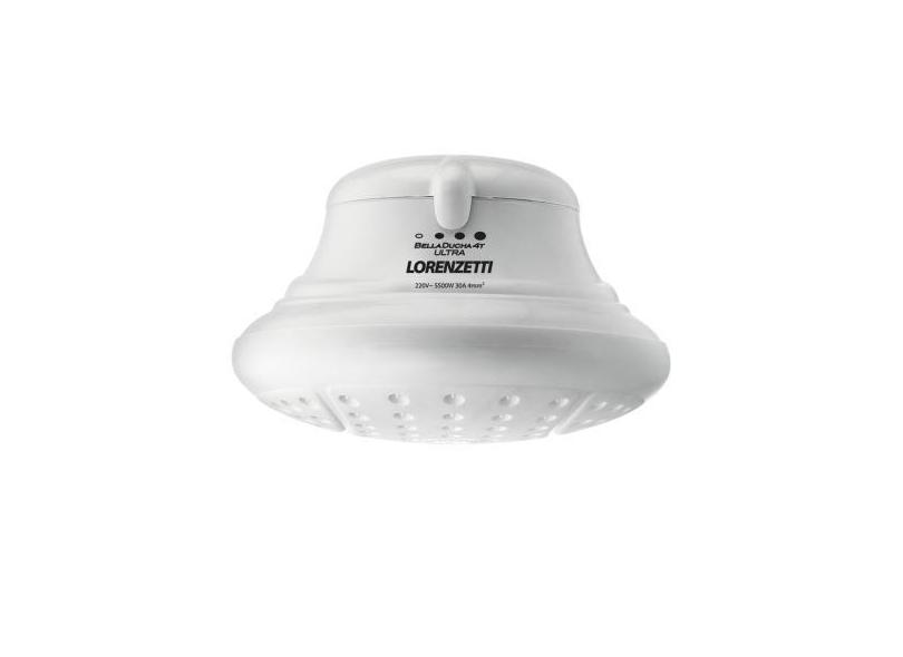 Chuveiro Lorenzetti Bella Ducha 4T Branco 6800W 220V + Haste - Lorenze