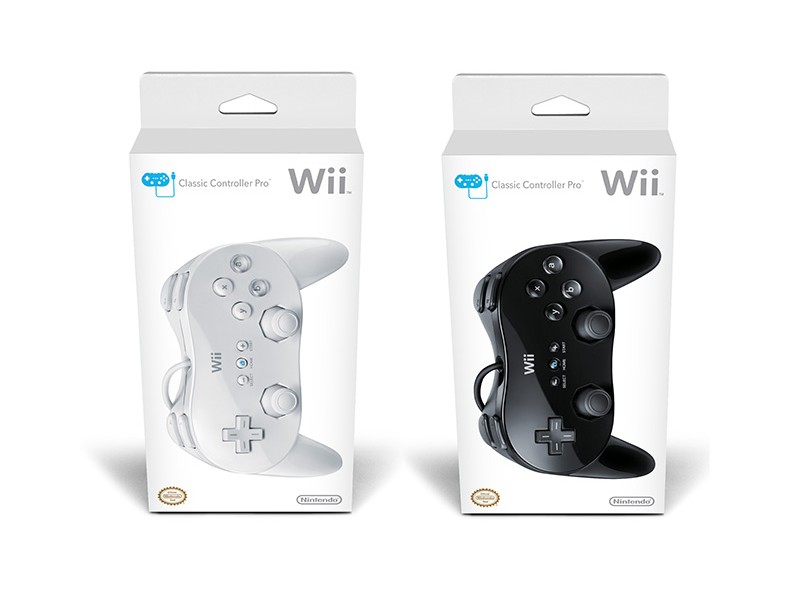 Controle Wii Clássico  -  Nintendo