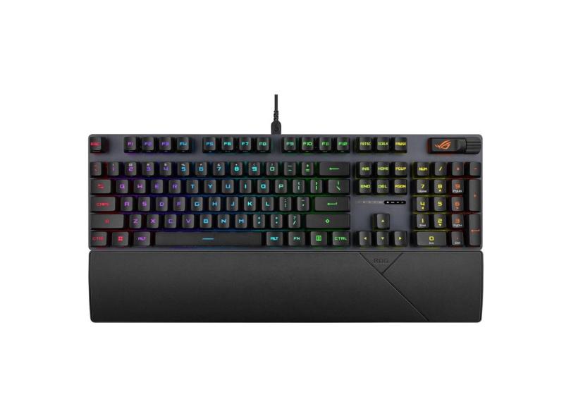 Teclado para jogos asus rog Strix Scope ii com apoio para pulso