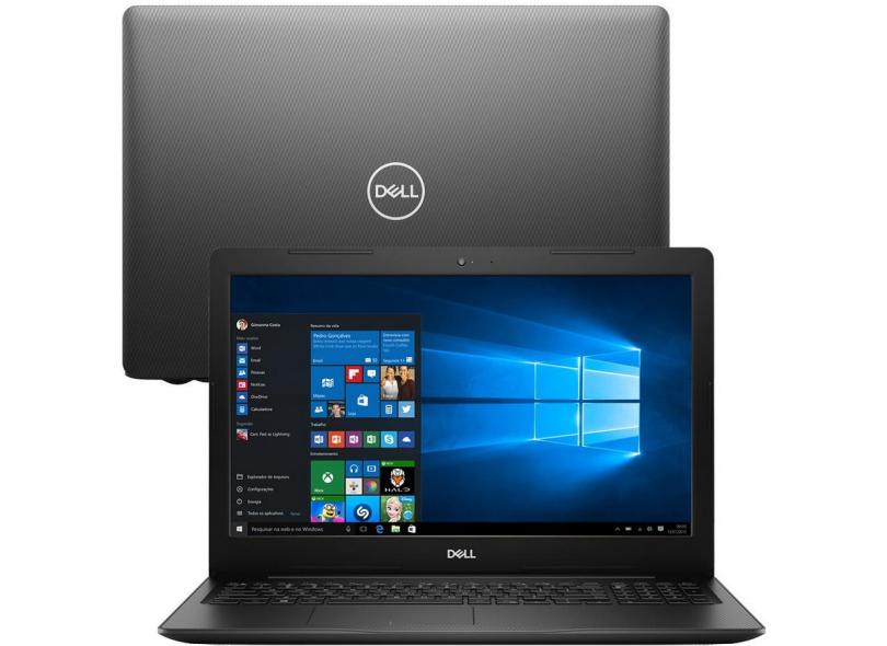 Notebook Dell Inspiron 3000 Intel Core i5 8265U 8ª Geração 16.0 GB de RAM 1024 GB 256.0 GB 15.6 " Radeon 520 Windows 10 i15-3583-AS80P