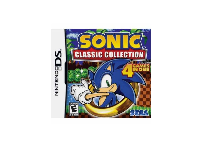 Jogo Sonic Classic Collection Sega NDS