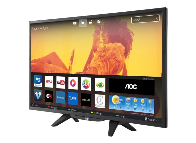 Smart TV TV LED 43 " AOC Full LE43S5760