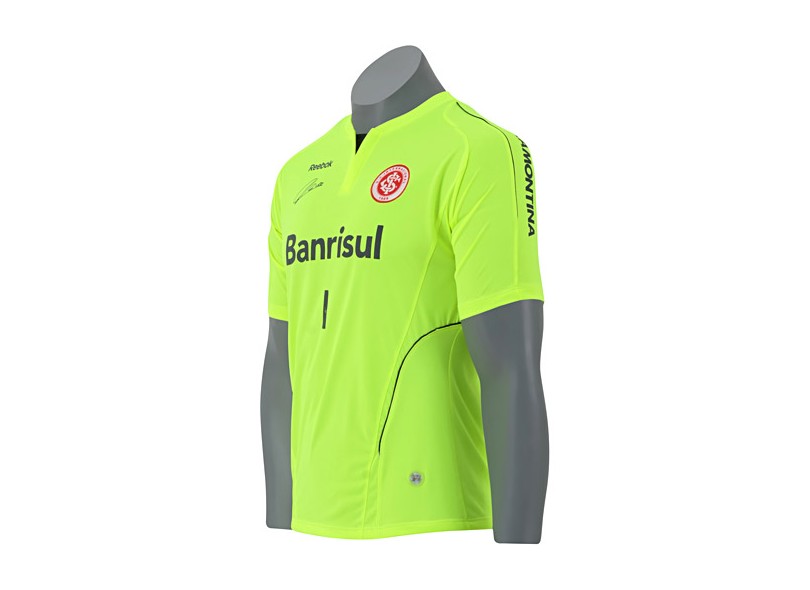 Camisa Goleiro Internacional Infantil 2010 Lauro nº1 Reebok