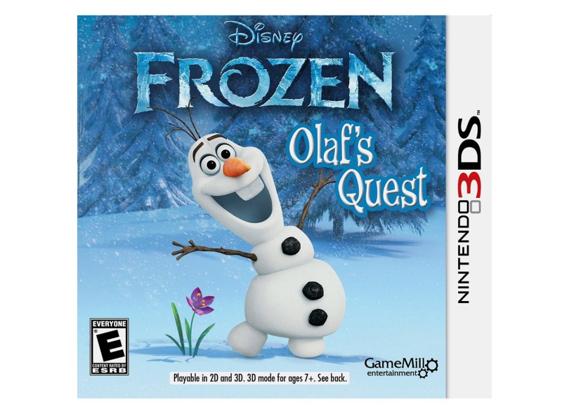 Jogo Disney Frozen Olaf's Quest GameMill Nintendo 3DS