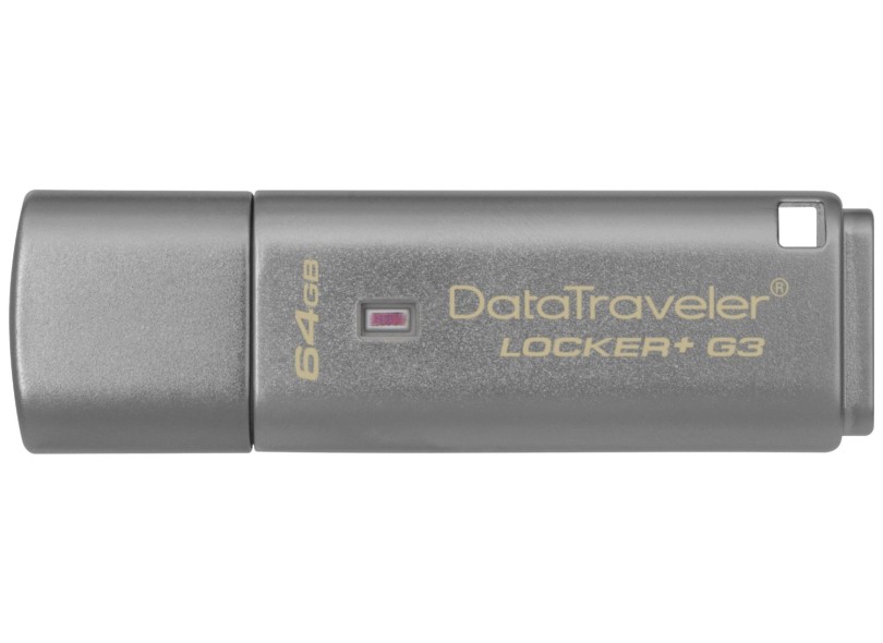 Pen Drive Kingston Data Traveler Locker+ G3 64 GB USB 3.0 DTLPG3/64GB