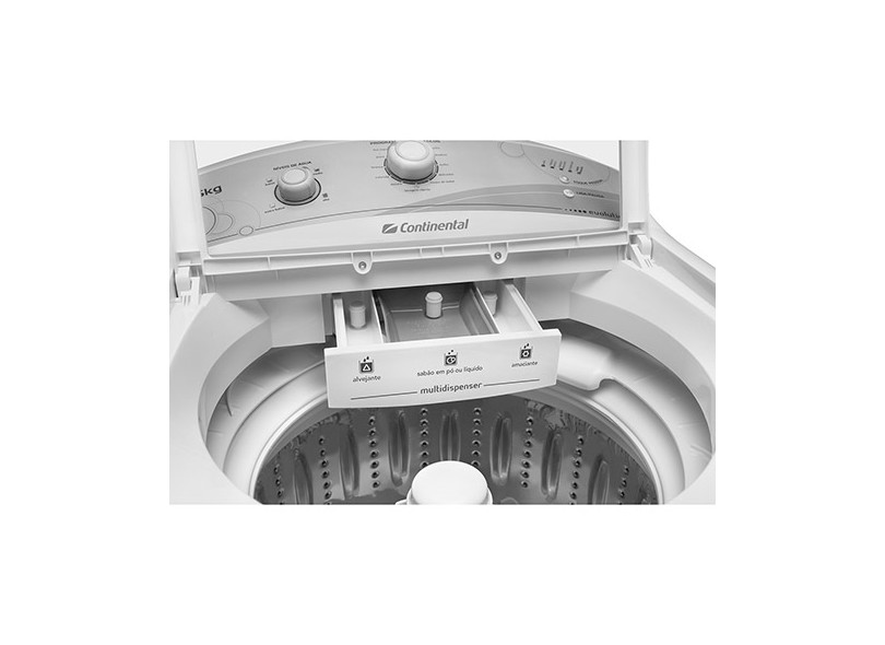 Lavadora Continental Evolution 15 kg LVCT1523