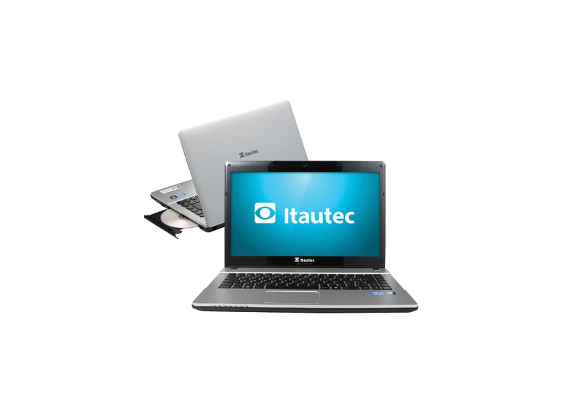 Notebook Itautec Intel Core i3 2350M 2ª Geração 4 GB 500 GB LED 14" Windows 7 Home Basic
