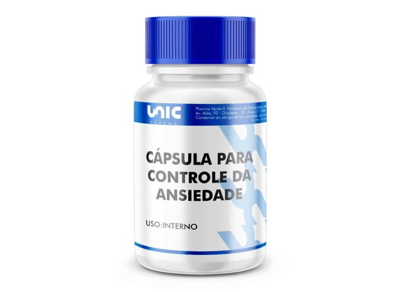 Cápsula Para Controle Da Ansiedade - 30 Cápsulas