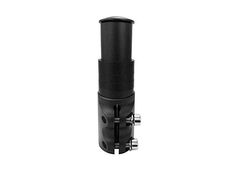 Tempaky Extensor de haste de garfo de bicicleta de liga Alnum Extensor de haste de bicicleta de ciclismo Cabeça para cima Elevador de guidão Adaptador de riser Extensor de pescoço de bicicleta