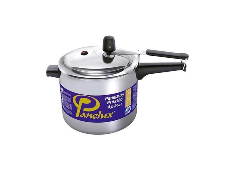 Panela De Pressão Polida 4,5 Litros Panelux Inox