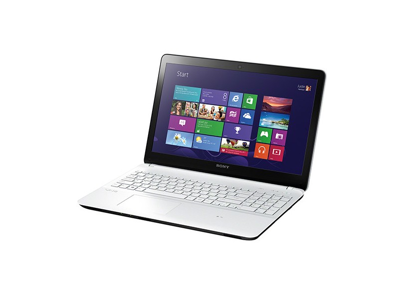 Notebook Sony Vaio Fit Intel Core i5 3337U 3ª Geração 4GB de RAM HD 750 GB  LED 15,5