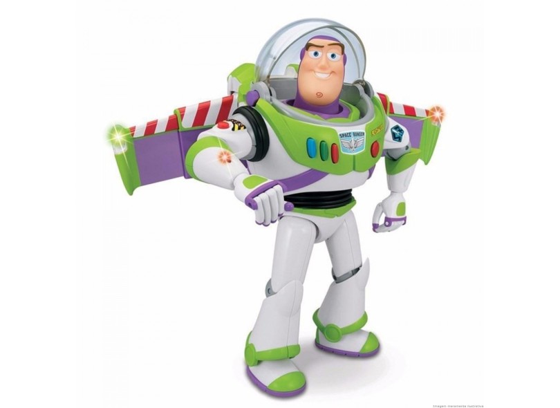 Boneco Toy Story Buzz Lightyear 64081 - Multikids
