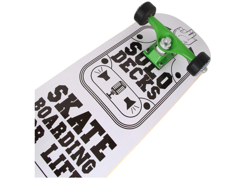 Skate Street - Solo Decks Wht