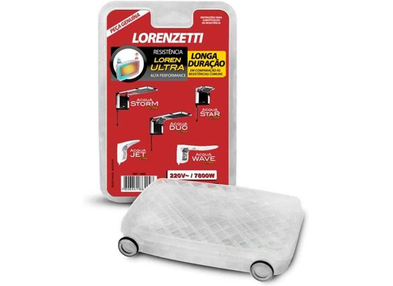Resistência Para Chuveiro Acqua Ultra 220V 7800W Lorenzetti