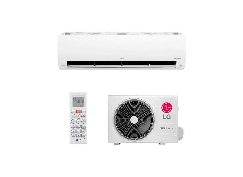 Ar Condicionado Split Hw Inverter Lg Dual Voice + AI 9000 Btus Frio 12