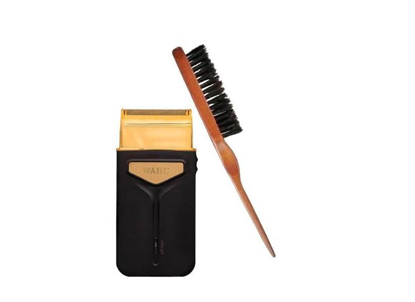 Barbeador Eletrico Wahl Travel Shaver + Escova De Acabamento