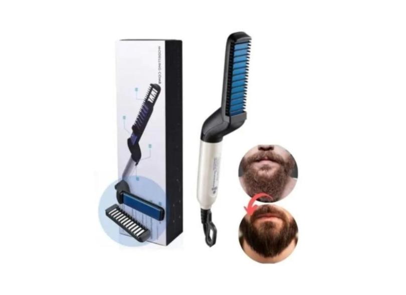 Prancha Alisadora Para Homens Cabelo e Barba
