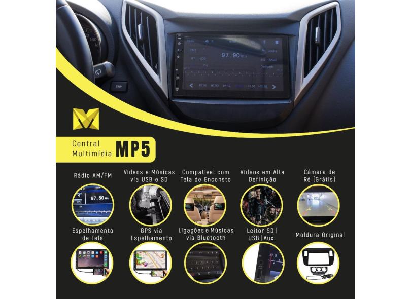 Central Multimídia Mp5 Ford Focus 2009 2010 2011 2012 2013 com o Melhor ...