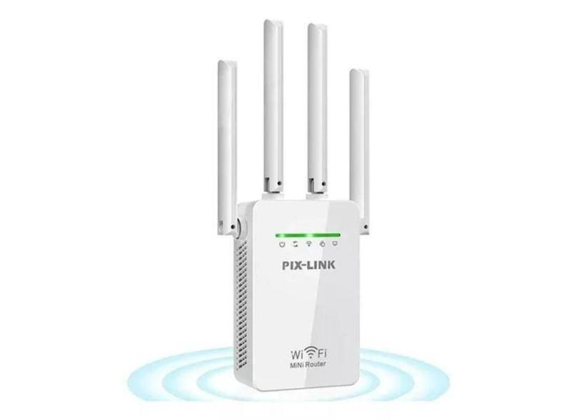 Amplificador de Sinal para Wi-fi 2800m 4 Antenas Roteador