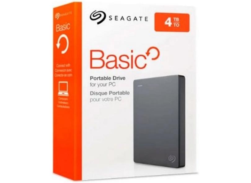 HD Externo Portátil Seagate Basic STJL4000400 4096 GB