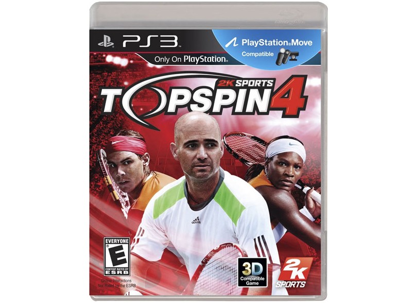 Jogo Top Spin 4 2K PS3