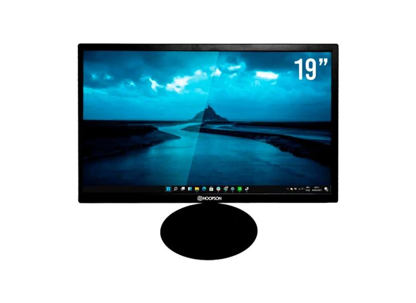 Monitor Led 19mh-19 Hdmi Vga - Hoopson