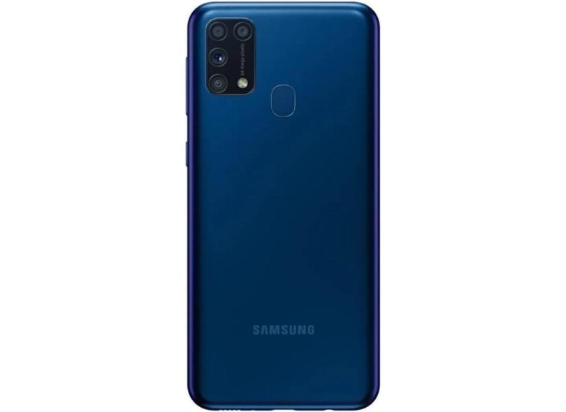 Smartphone Samsung Galaxy M31 Usado 6 GB 128GB Câmera Quádrupla 2 Chips Android 10