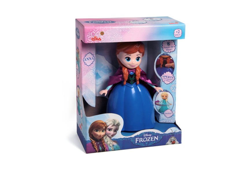 Boneca Frozen Anna Musical CJJ08 Mattel com o Melhor Preço é no Zoom