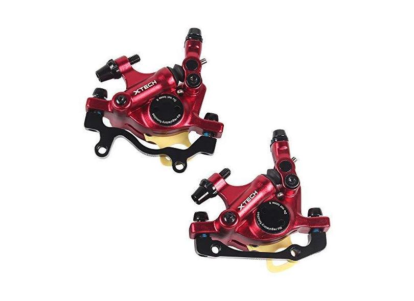 DOYING Bicicleta Freio A Disco Hidráulico Dianteiro Pinças Traseiras Ciclismo MTB Bicicleta Dobrável Acessório de Bicicleta Freio Hidráulico