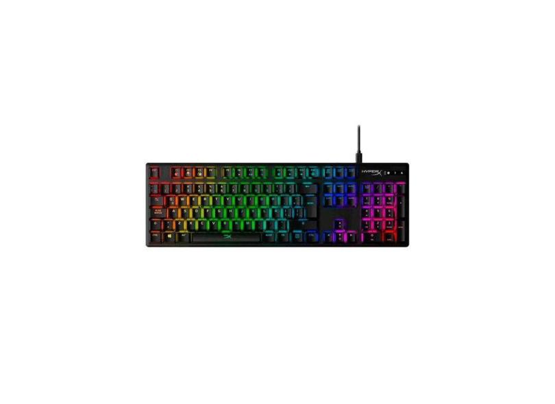 Teclado Gamer Usb Hyperx Hx Kb Kb6Blx La Alloy Origin em Promoção é no ...