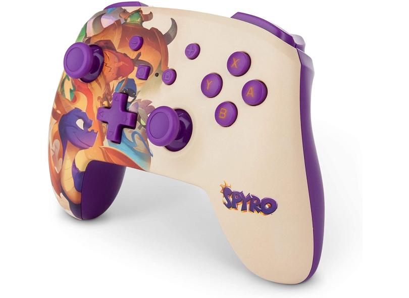 Controle Nintendo Switch sem Fio Spyro - Power A