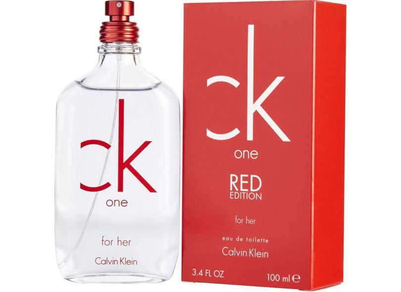 Perfume Feminino Ck One Red Edition Calvin Klein Eau De Toilette