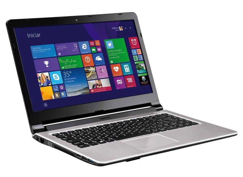 Notebook Positivo Premium Intel Core i3 4005U 2 GB de RAM HD 500 GB LED 14 " Windows 8.1 XS7005