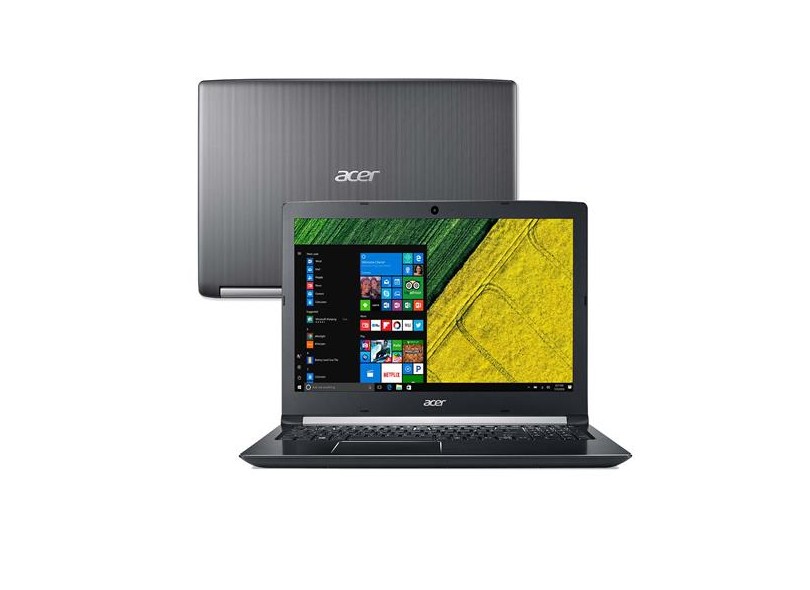 Notebook Acer Aspire 5 Intel Core i5 7200U 7ª Geração 8 GB de RAM 1024 GB 15.6 " Windows 10 A515-51-51UX