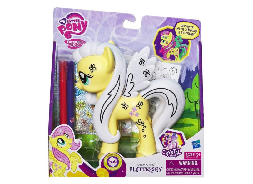 Boneca My Little Pony Decore a Pony Fluttershy Hasbro