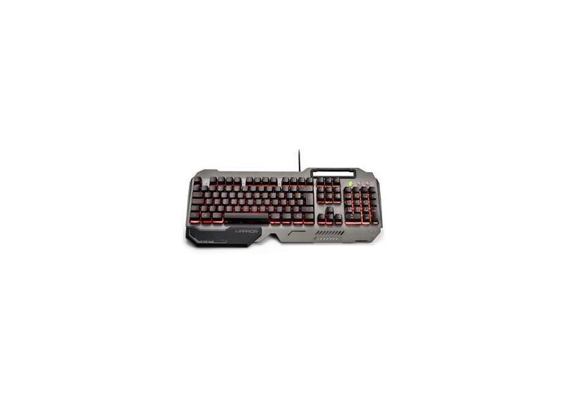 Teclado Gamer Warrior Ragnar TC222 LED - Metal com o Melhor Preço é no Zoom